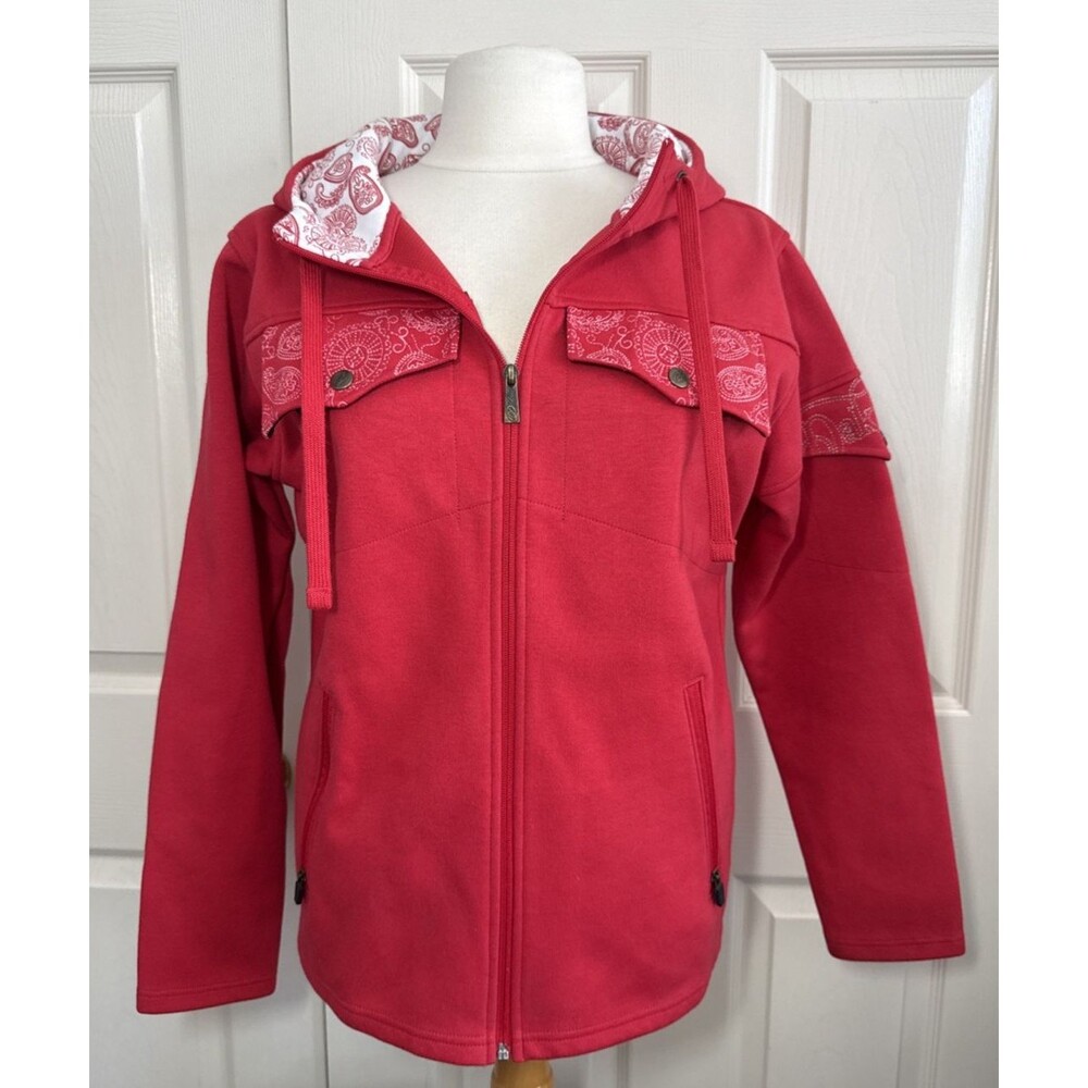 Dakine Womens's Snowboard / Ski Jacket - Pinkish Red w/ Hood & Pockets Sz XL